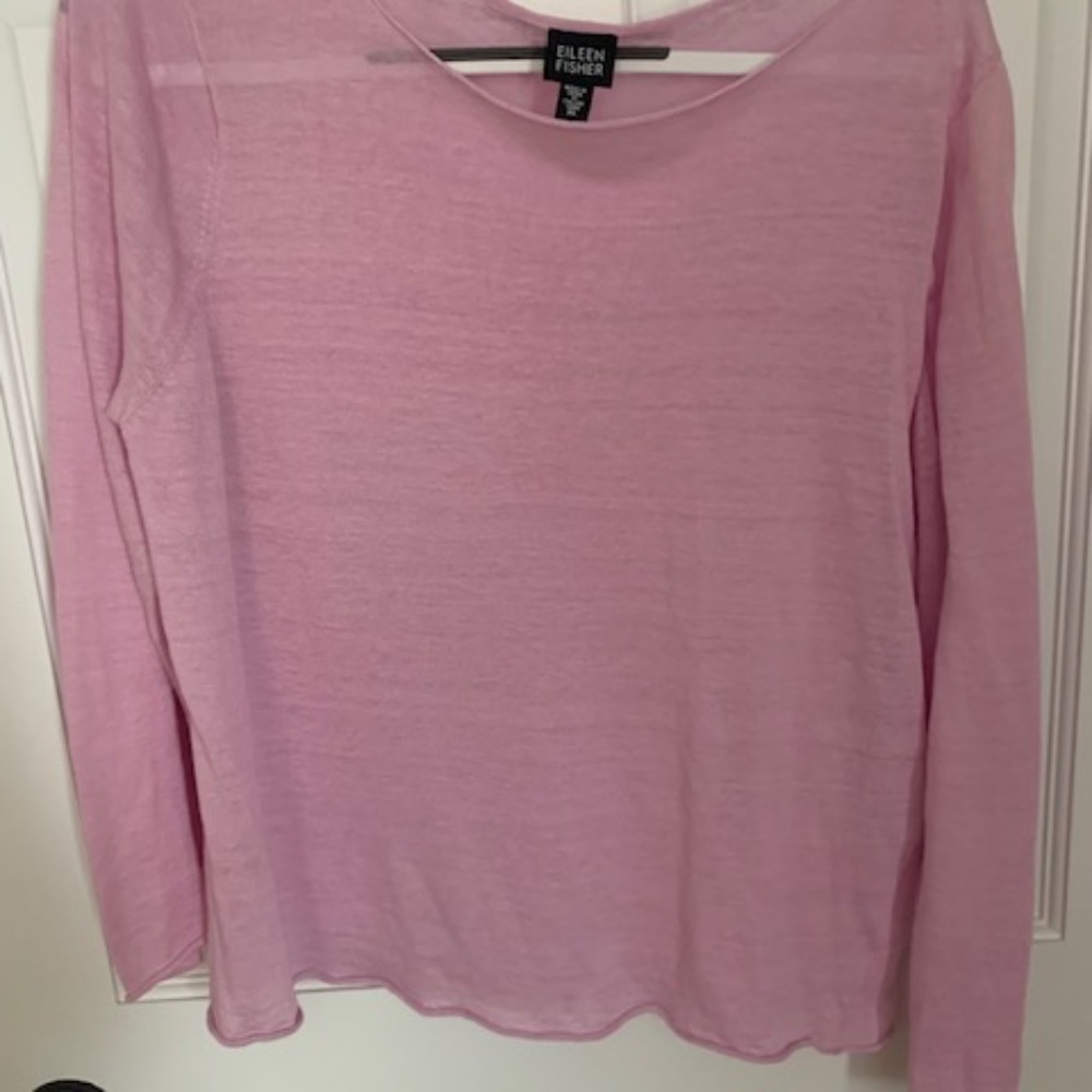 Eileen Fisher light Knit Sweater/Top Lavender